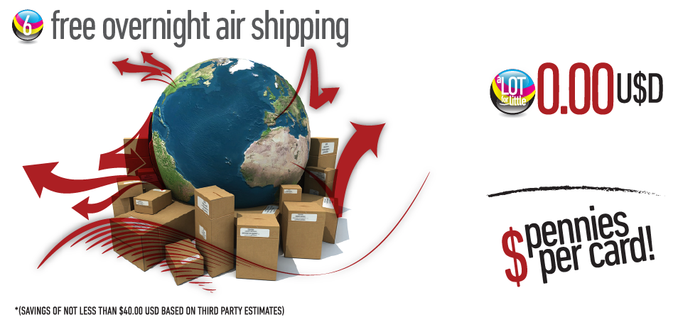 Free overnight air shipping